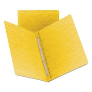 SMEAD Smead, SIDE OPENING PRESS GUARD REPORT COVER, PRONG FASTENER, LETTER, YELLOW 81852